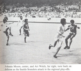 Earthquaks 74-75 Indoor Road Johnny Moore, Art Welch'