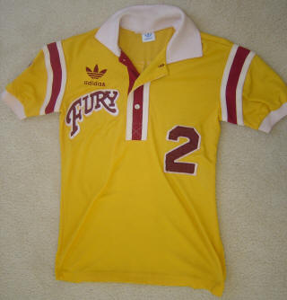 NASL Soccer Philadelphia Fury 78 Home Jersey Brooks Cryder