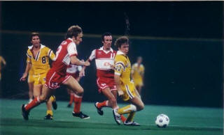 Houston Hurricane-Philadelphia Fury 79 Home Alan Ball, Stewart Jump, Juan Carlos Michia