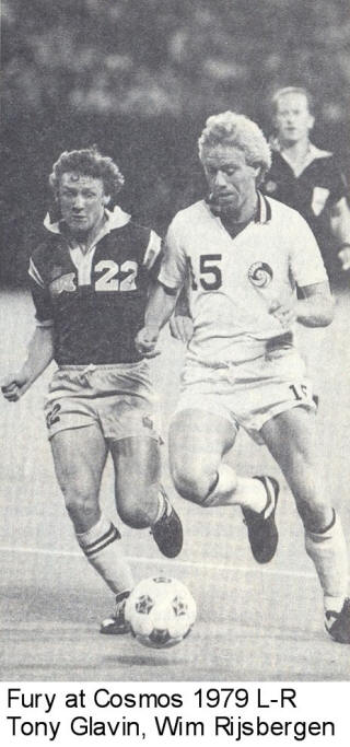 NASL Soccer Philadelphia Fury 79 Road Tony Glavin