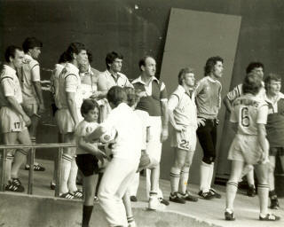 NASL Soccer Philadelphia Fury 80 Goalie Peter Arnautoff, Tony Glavin, Robert Vosmaer