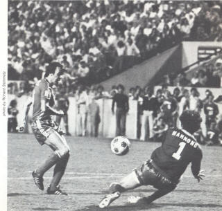 NASL Soccer Houston Hurricane 78 Goalie Back Paul Hammond