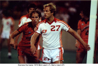 NASL Soccer Houston Hurricane 78 Home Barry Lloyd