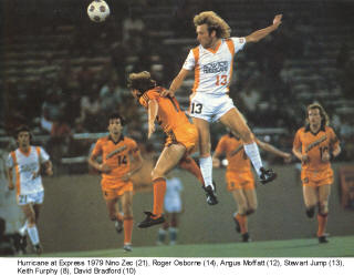 NASL Soccer Houston Hurricane 79 Home Stewart Jump