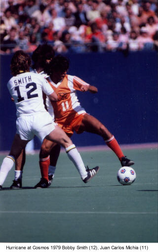 NASL Soccer Houston Hurricane 79 Road Juan Carlos Michia