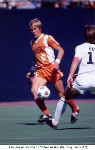 NASL Soccer Houston Hurricane 79 Road Kai Haaskivi