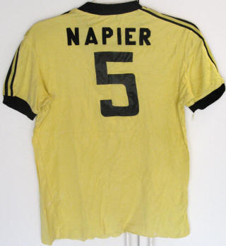 San Diego Jaws 76 Home Jersey John Napier Back