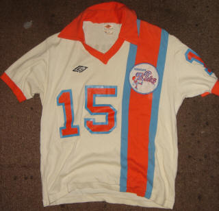 NASL Soccer Minnesota Kicks 77 Home Jersey Stan Cummins.JPG