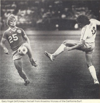 California Surf Minnesota Kicks 1978 Road Gary Vogel, Anselmo Vicioso