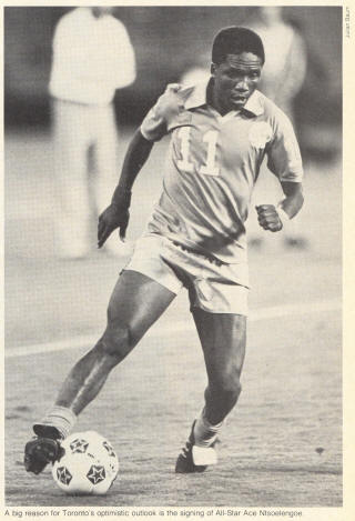 NASL Soccer Minnesota Kicks 80 Road Ace Ntsoelengoe