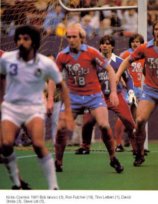 NASL Soccer Minnesota Kicks 81 Road Ron Futcher