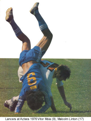 NASL Soccer Rochester Lancers 76 Road Back Vitor Moia