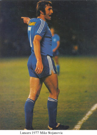 NASL Soccer Rochester Lancers 77 Road Back Mike Stojanovic