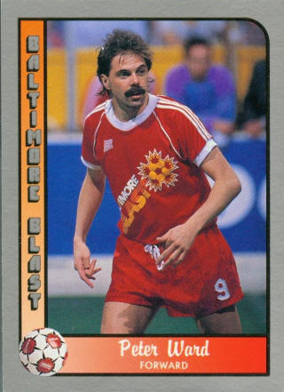 Baltimore Blast 89-90 Home Peter Ward