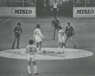 MISL Soccer Kansas City Comets Nick Mangione