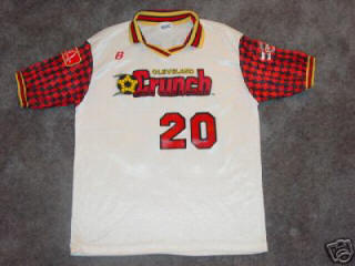 Crunch 91-92 Home Jersey Gino DiFlorio