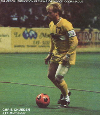 MISL Cleveland Force 85-86 Road Chris Chueden