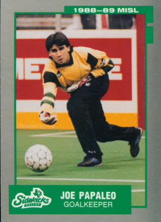 Sidekicks 87-88 Goalie Joe Papaleo