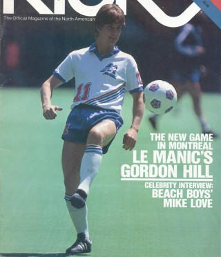 NASL Soccer Montreal Manic 81 Home Gordon Hill