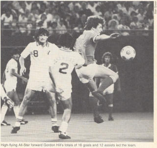 New York Cosmos Montreal Manic 1981 Gordon Hill