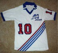 NASL Soccer Montreal Manic 82 Home Jersey Thompson Usiyan