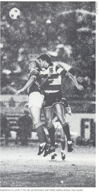 NASL Soccer Montreal Manic 82 Road Alan Willey