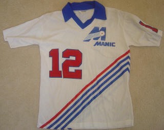 NASL Soccer Montreal Manic 83 Home Jersey Carmine Marcantonio