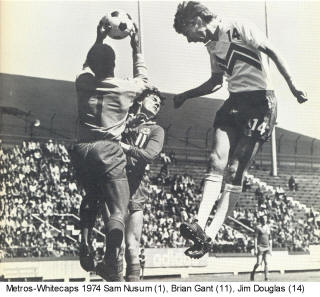 NASL Soccer Toronto Metros 74 Home Jim Douglas Whitecaps