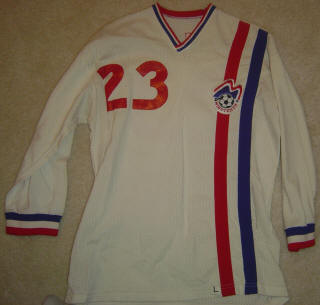 NASL Soccer Boston Minutemen 75 Home Jersey Chris Aglioti