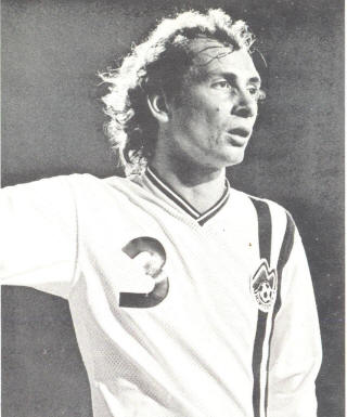 NASL Soccer Boston Minutemen 76- Home Alan Wooler