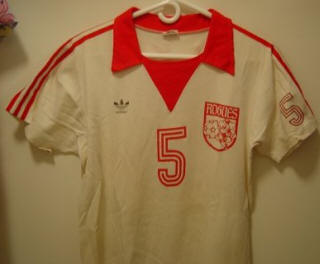 NASL Soccer Memphis Rogues 79 Home Jersey John Faulkner