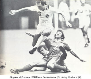 NASL Soccer Memphis Rogues 80 Road Jimmy Husband