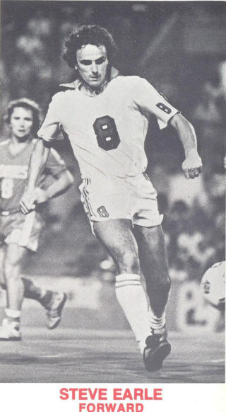 NASL Soccer Tulsa Roughnecks 78 Home Steve Earle