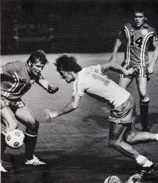 NASL Soccer Tulsa Roughnecks 78 Road Don O'Riordan, Brian Smith