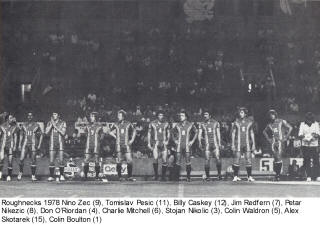 NASL Soccer Tulsa Roughnecks 78 Road Team