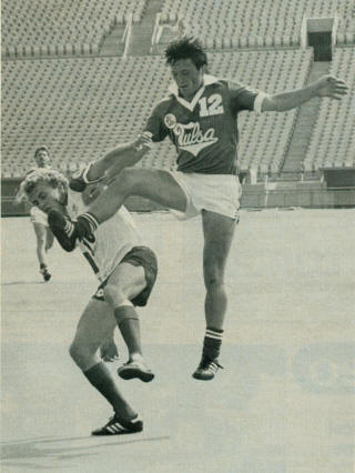 NASL Soccer Tulsa Roughnecks 81 Road Green Billy Caskey, Blizzard