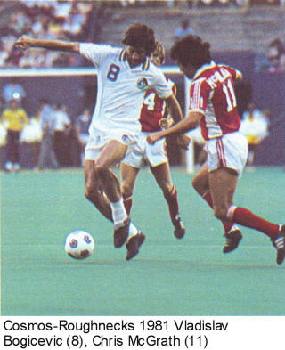 NASL Soccer Tulsa Roughnecks 81 Road back Chris McGrath