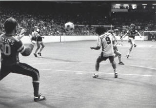 NASL Soccer Tulsa Roughnecks 81-82 Indoor Home Back Iraj Daniaford