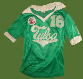 NASL Soccer Tulsa Roughnecks 82 Road Alt Jersey John Tyma (2)