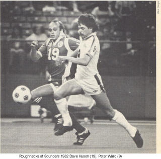 NASL Soccer Tulsa Roughnecks 82 Road Dave Huson