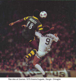 NASL Soccer Tampa Bay Rowdies 76 Arsene Auguste Road