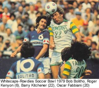 NASL Soccer Tampa Bay Rowdies 79 Home Barry Kitchner