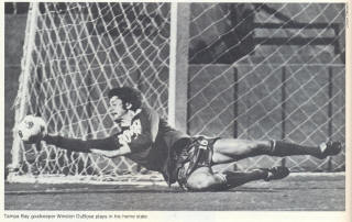 NASL Soccer Tampa Bay Rowdies 79- Goalie Winston DuBose