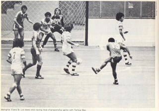 NASL Soccer Tampa Bay Rowdies 79-80 Indoor Home Number 16