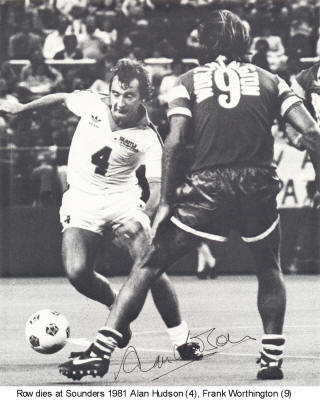 NASL Soccer Tampa Bay Rowdies 81 Road Back Frank Worthington, Sounders Alan Hudson