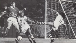 Tampa Bay Rowdies 1983 Home Refik Kozic, Manny Rojas