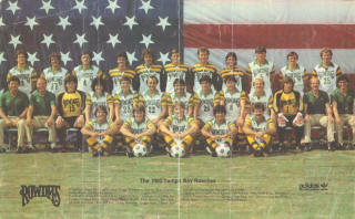 NASL Soccer Tampa Bay Rowdies 83 Home Team