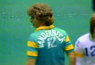 NASL Soccer Tampa Bay Rowdies 83-84 Indoor Road Back Perry Van Der Beck