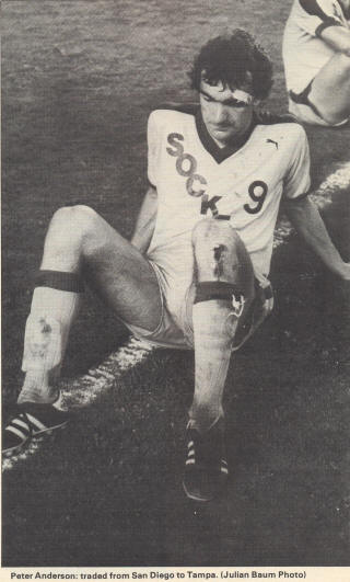 San Diego Sockers 1978 Home Peter Anderson 2