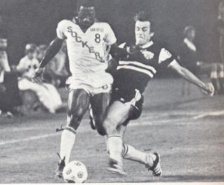 NASL Soccer San Diego Sockers 79 Home Doc Lawson